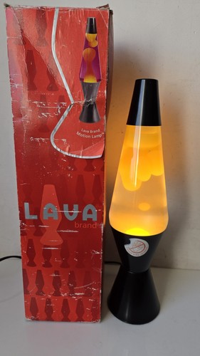 Jaune lava lamp - jaune, lampe