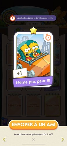 Même pas peur carte - pas,