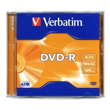DVD-R 4,7Gb / 120Min VERBATIM