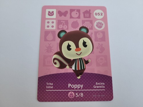 Carte amiibo animal crossing - carte,