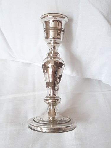 Bougeoir églomisé ancien - églomisé,