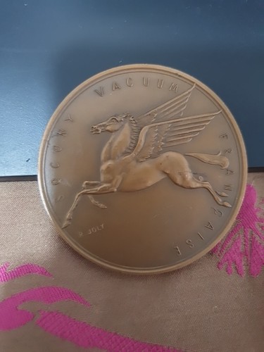 Médaille bronze socony - socony, vacuum