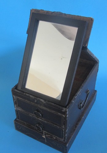 Ancien coffret meuble - ancien, à