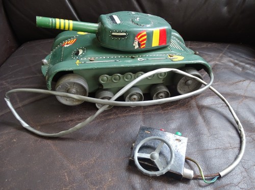 Rare jouet ancien - jouet, tank