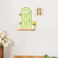 Porte miniature en bois de