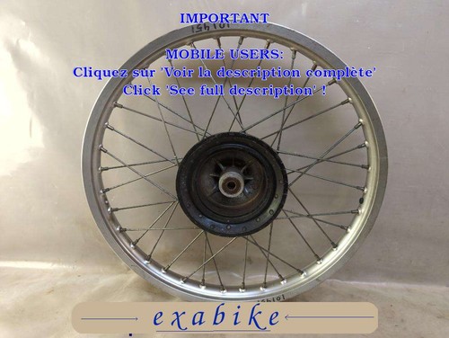 Roue avant pour honda xlr - roue,