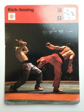CARTE EDITIONS RENCONTRE 1978 / KICK-BOXING 