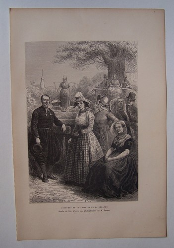 Gravure sur bois dessin lix - §,