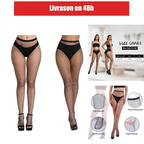 Collants résille femme - collants,