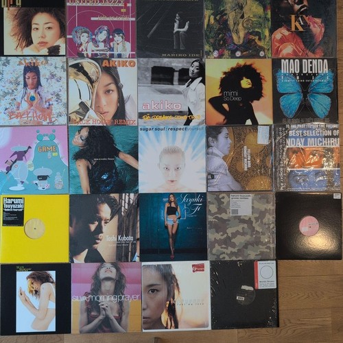 Lot disques vinyles hip - de, 24