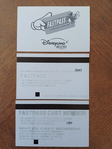 Fastpass euro disney - 2,