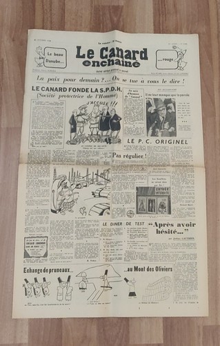 Canard enchaîné 1880 - canard, n°1880
