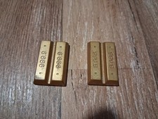 Playmobil  2 Lingots D'or en Plastique Mine Banque ( 23 )