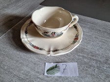 tasse à café +assiette   sarreguemines obernai,occasion