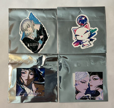 Lot de 4 autocollants de