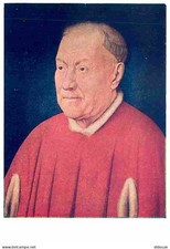 Art - Peinture Religieuse - Jan Van Eyck - Portrait du cardinal Nicolas de Alber