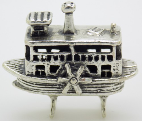 Miniature bateau vapeur roue - miniature,