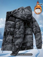 Veste d’hiver homme chaude