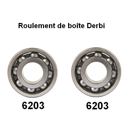 Roulements vilbrequin moteur