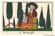 CD-BFP1-0111-ILLUSTRATEUR - DELLEPIANE - L'aveugle