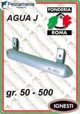 Fonderia Roma Plomb 50-500gr. "AGUA J" trolling drifting