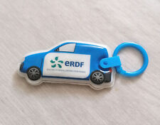 Porte-clés ERDF bleu avec