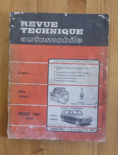 Revue technique automobile