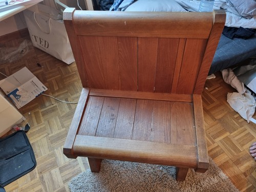 Banc orme massif - banc, huilé