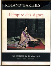 Roland barthes empire des - roland,