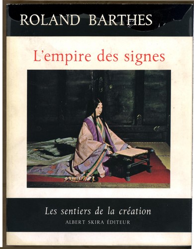 Roland barthes empire des - roland, l'empire