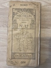 Ancienne carte MICHELIN