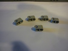 5 x LEGO TECHNIC OldGray axle