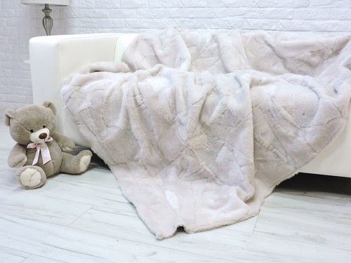 Véritable couverture peau - véritable, en