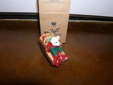 Avon Log Cabin Cutie Ornament