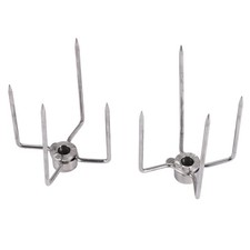 2 Pcs BBQ RôTisserie