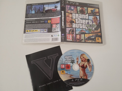 Ps3 playstation gta 5 five - ps3,