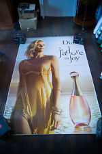 DIOR CHARLIZE THERON G Large French Vintage Advertising Fashion Poster Original