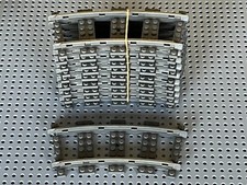 10 x Rail LEGO track Dark Gray