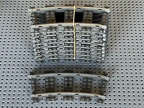 Rail lego track dark - rail, gray