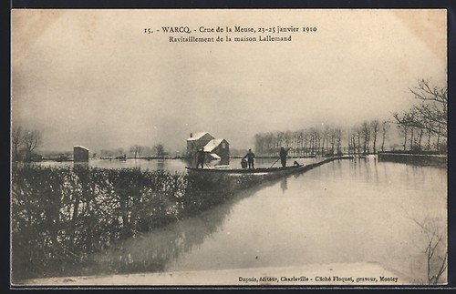 Cpa warcq ravitaillement de - cpa,
