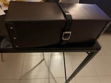 Boite simili cuir marron