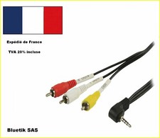 Cable cordon adaptateur av - 2m,