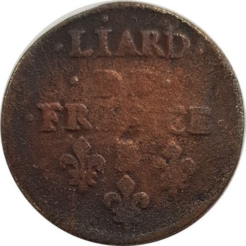 Louis xiv liard - (1643-1715),