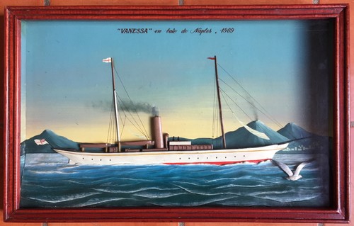 Diorama bateau vanessa - diorama, de