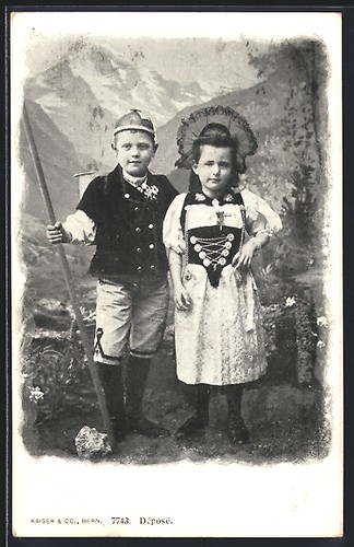 Costume garçon fille - costume,