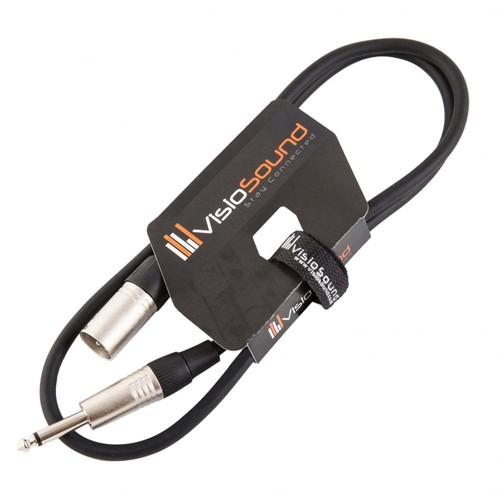 Câble xlr mâle jack mono - à,