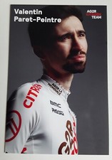 CYCLISME Carte Cycliste VALENTIN  PARET-PEINTRE Équipe AG2R  CITROËN 2023 .