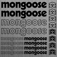 mongoose autocollant sticker decal vélo bike 20 Pièces