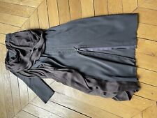 robe 38 Marron Rouge LANVIN