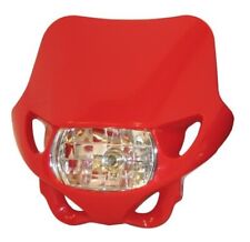 Plaque phare moto enduro